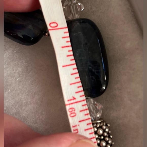 Labradorite 20” Necklace & Earrings…Stunning! 
11 Stones, Sterling & Crystal mix - Picture 8 of 9